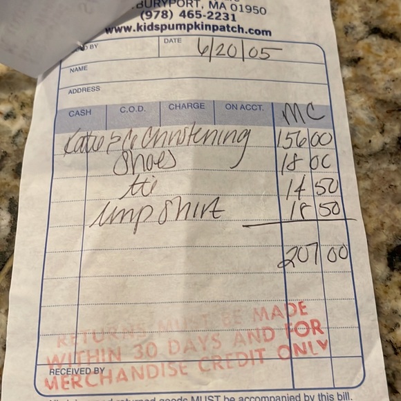 Silk Christening Gown - Picture 10 of 12